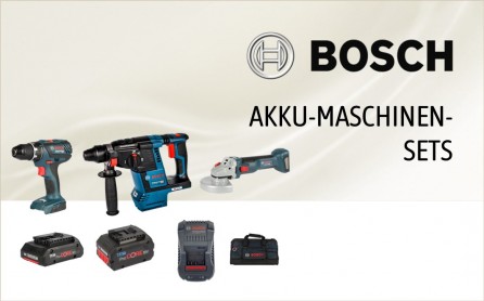 Bosch Akku-Maschinen-Sets