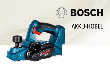 Bosch Akku-Hobel