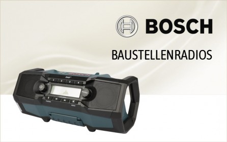 Bosch Baustellenradios