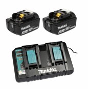 Makita Power Source-Kit 18V 4Ah 2x BL1840B + DC18RD