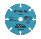 Makita D-74837 Universal Trennscheibe 76 x 10 mm