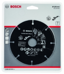 Bosch Trennscheibe Hartmetall Multi Wheel, 125 mm