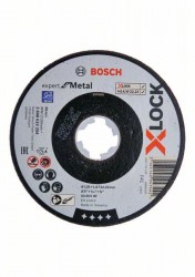 Bosch X-LOCK Trennscheibe Expert for Metal 125 x 1,6 x 22,23 mm