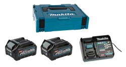 Makita Power Source-Kit XGT 40V 2x 2,5Ah Akku + Ladegert