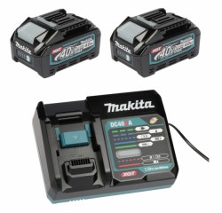Makita Power Source-Kit XGT 40V 2x 4Ah Akku + Ladegert