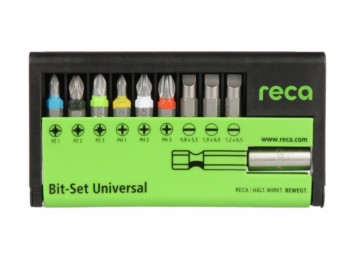 RECA Bit-Set Universal 10-teilig