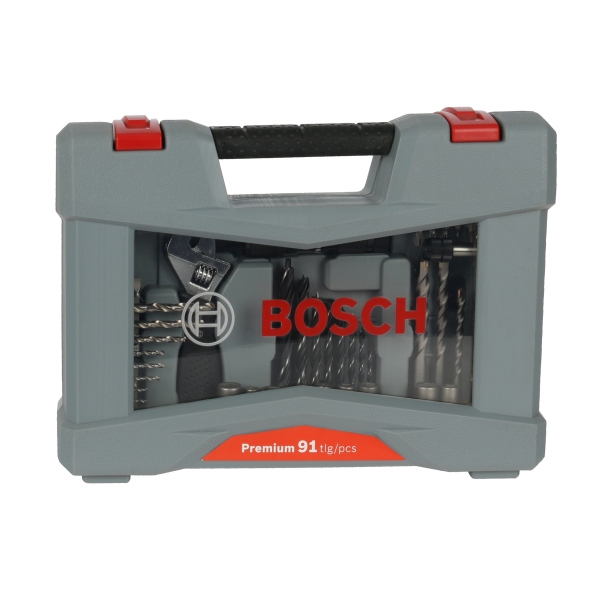 Bosch Premium 91-tlg. Bit- und Bohrer-Set 2608P00235