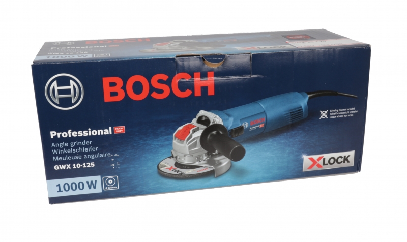 Bosch GWX 10-125 Professional im Karton