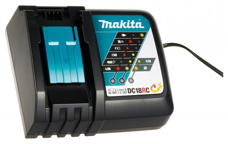 Makita 199480-6 Power Source-Kit 18V 6Ah 2x BL1860B + DC18RC