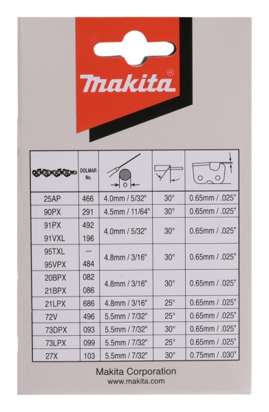 Makita 191H02-6 Sgekette 35cm 3/8 1,1mm K18