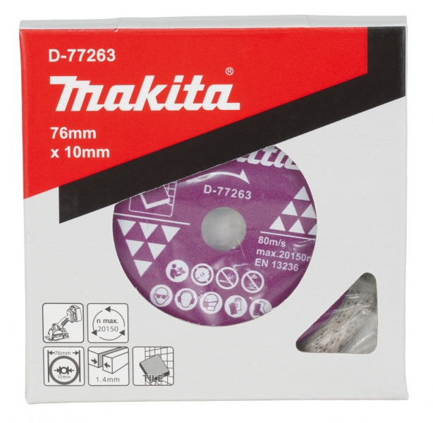 Makita D-77263 Diamantscheibe 761,410 mm